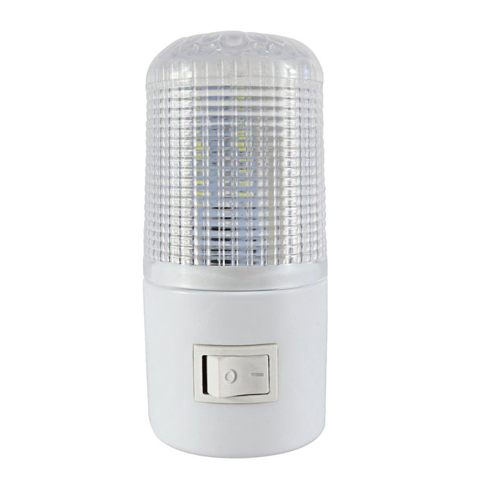 Luz Noturna LED Bivolt 127v-220v Sensor Automático Iluminação Ambiente Branco - Imagem 3