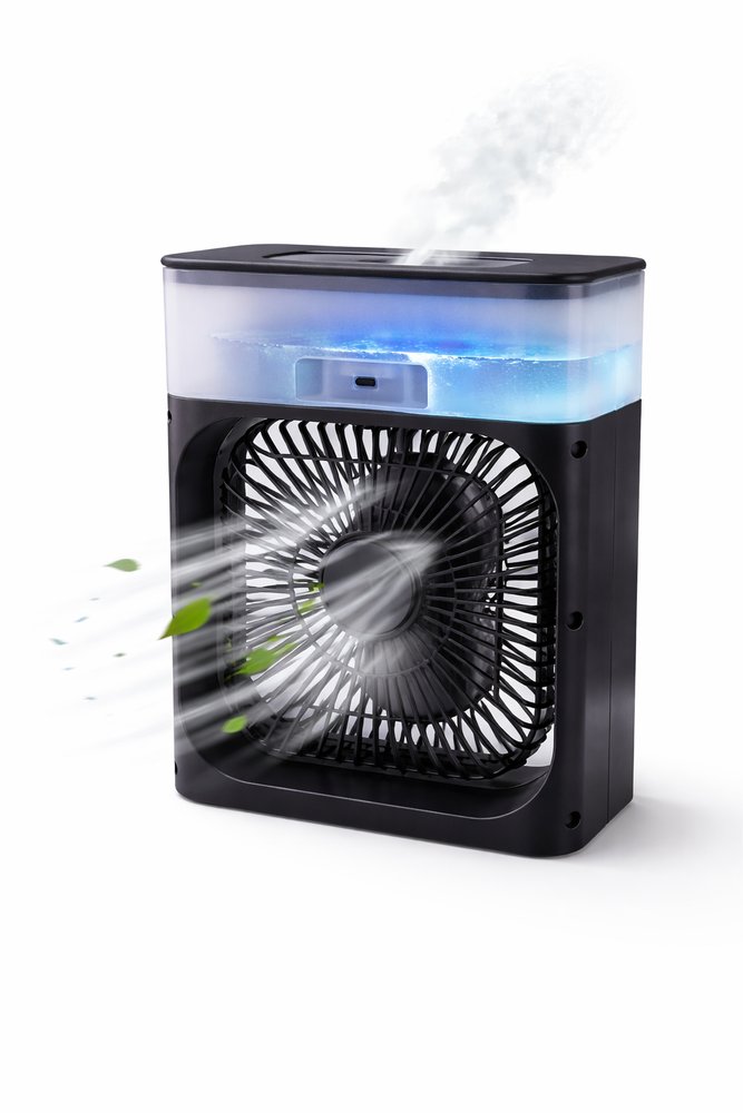 Ventilador Climatizador Portátil USB - Preto - Imagem 3