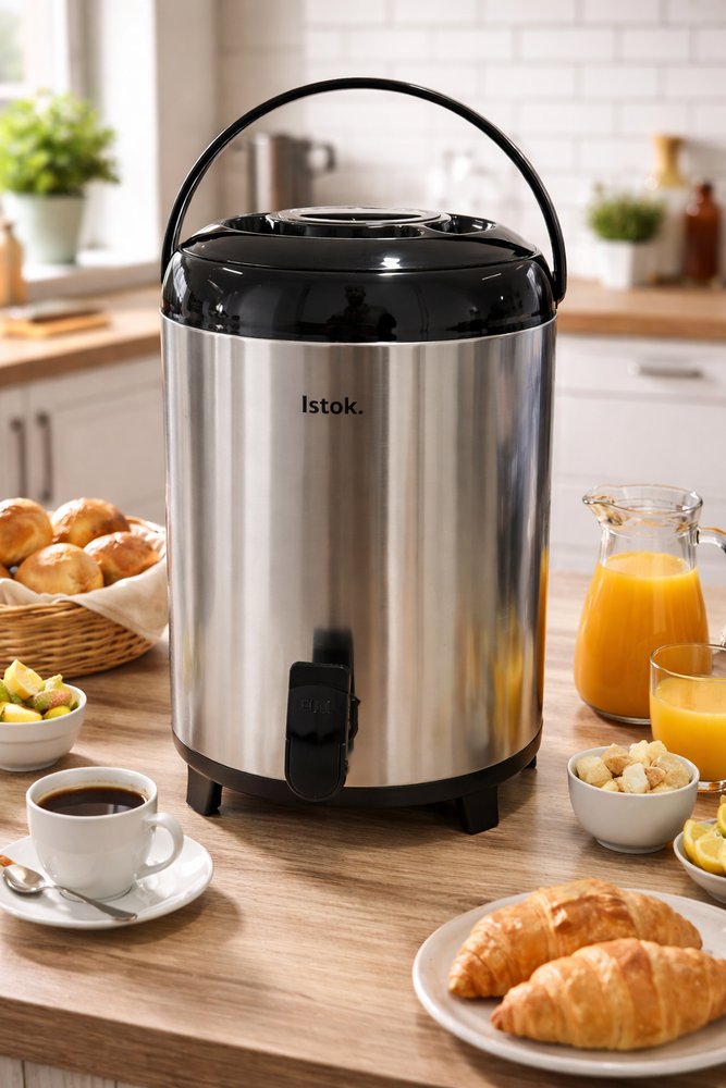 Botijão Térmico 9,5 Litros - Inox