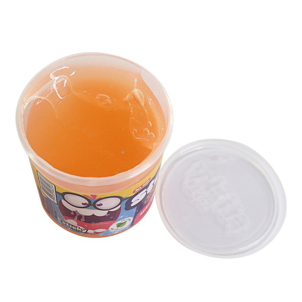 Pote de Slime Geleca 130g Sortido com Glitter Colorido Brilha Brinquedo Sensorial - Imagem 2