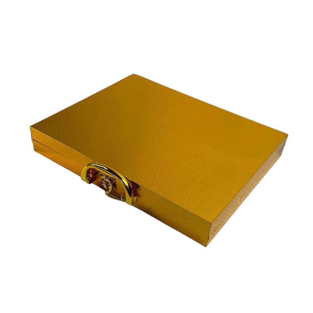 Conjunto 24 Peças Talheres Inox Dourado com Maleta Resistente para Mesa Completa - Imagem 3