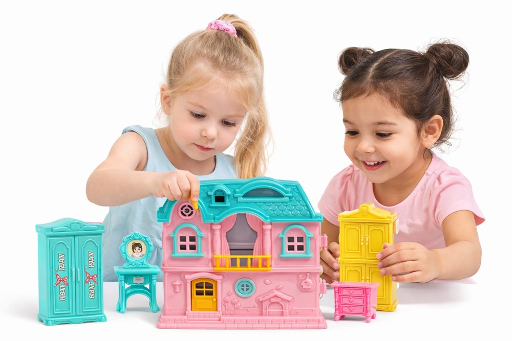 Casinha Boneca Infantil Móveis Acessórios Brinquedo - Imagem 3
