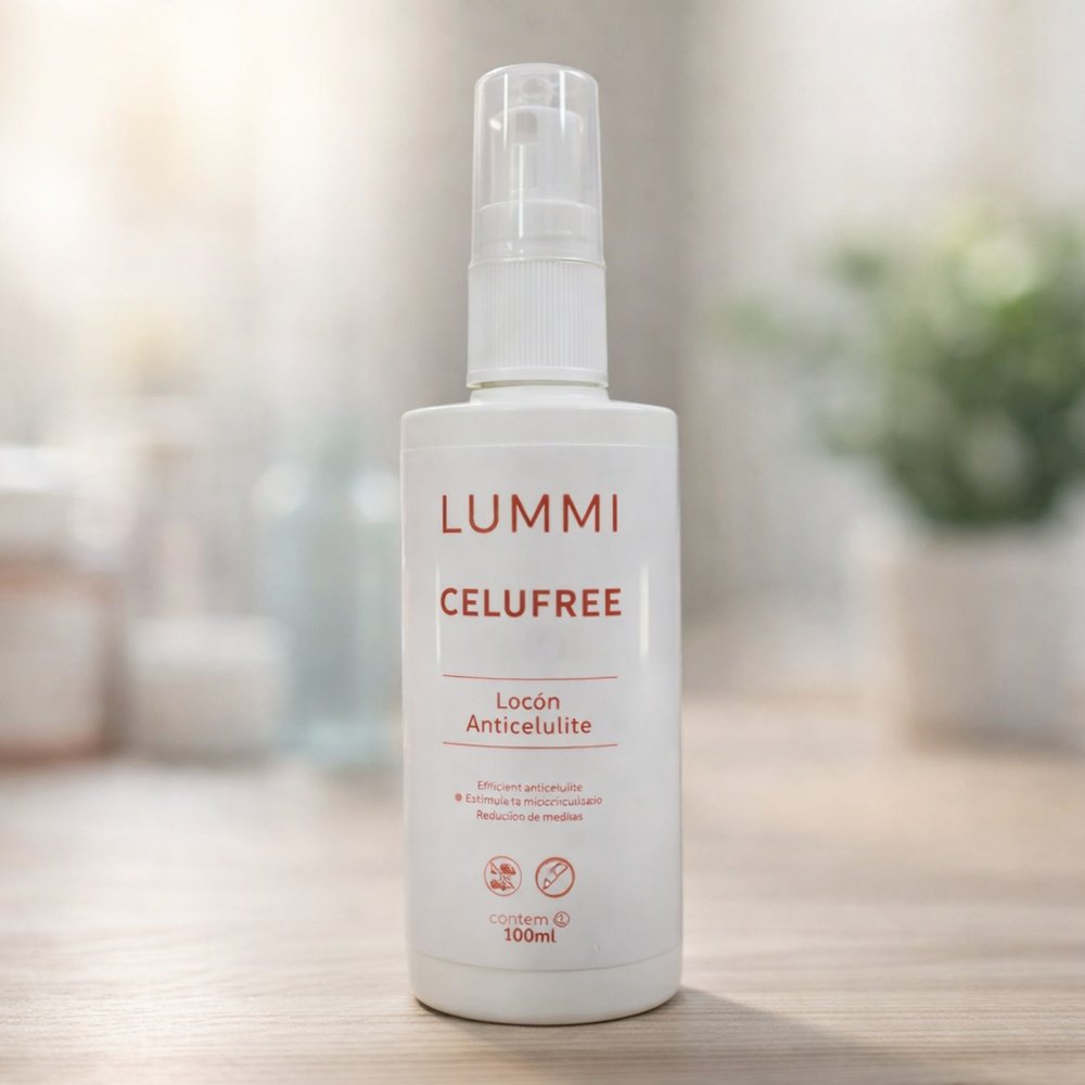 Loção Anticelulite Celufree 100ml Gel Redutor de Medidas Anti Celulite Pele Firme - Imagem 3