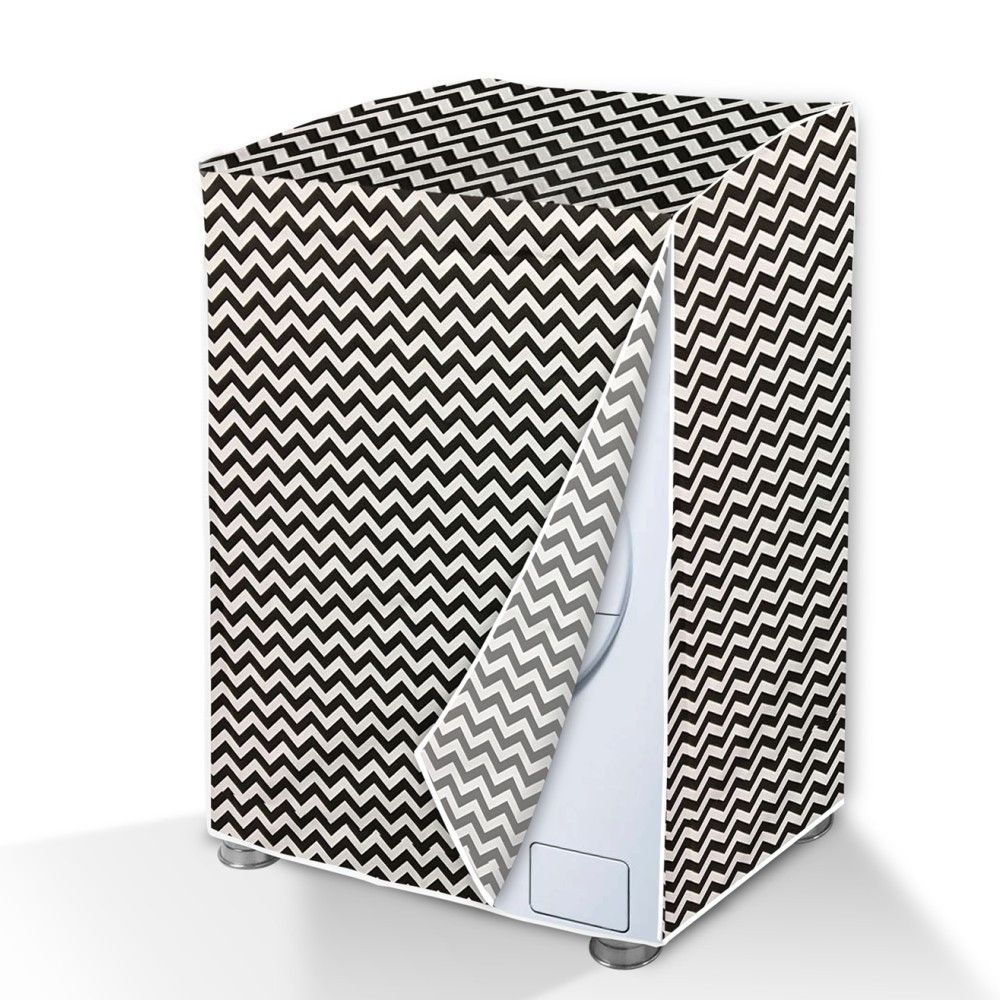 Capa Máquina de Lavar Forrada ZigZag GG Resistente Impermeável Proteção Alta Durabilidade - Imagem 2