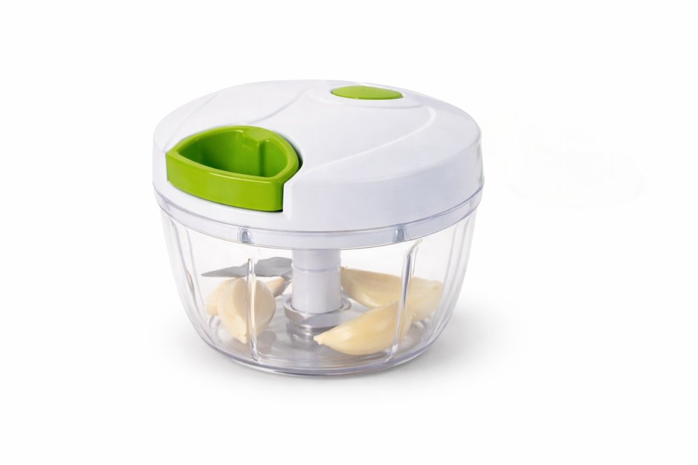 Processador De Alimentos Manual 500ml 3 Lâminas Corda Retrátil - Imagem 3