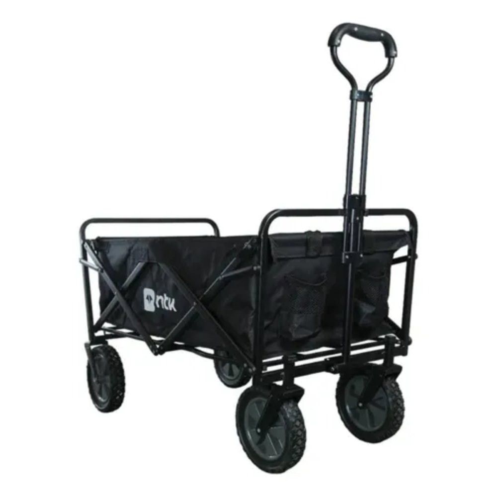 Carrinho Dobrável Wagon Aço Resistente até 80kg Transporte Prático Portátil - Imagem 3