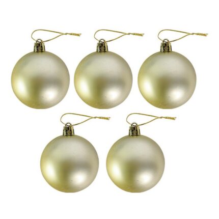 Kit Enfeites de Natal Bolas e Estrela Dourado e Rosa Completo Natal Decoração Árvore