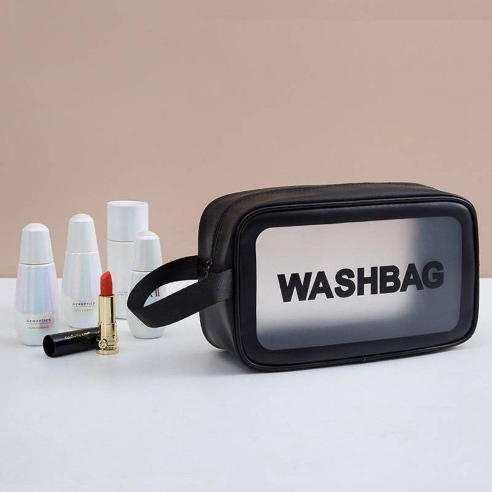 Necessaire Organizadora com Alça Sortida - Espaçosa, Resistente, Multiuso para Viagem e Higiene Pessoal - Imagem 4