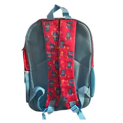 Mochila Infantil de Costa Blue Friend Sortida com Estampas Coloridas e Alças Acolchoadas Resistente
