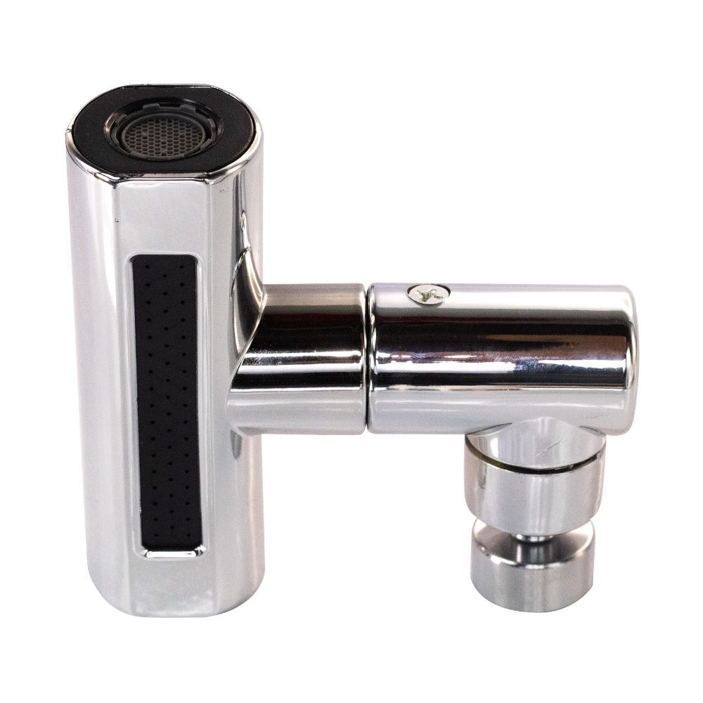 Extensor Giratório para Torneira 360 Graus Ajustável Metal Cromado Econômico Água - Imagem 2