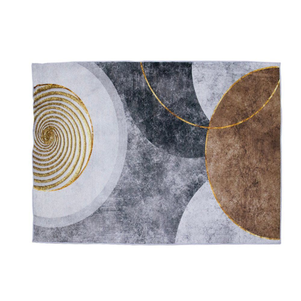 Tapete Premium Retangular 140x100cm Antiderrapante Para Sala Quarto Decoração - Imagem 4