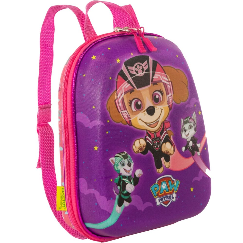 Mochila Infantil Patrulha Canina Tamanho P Roxa Resistente Escolar Infantil - Imagem 3