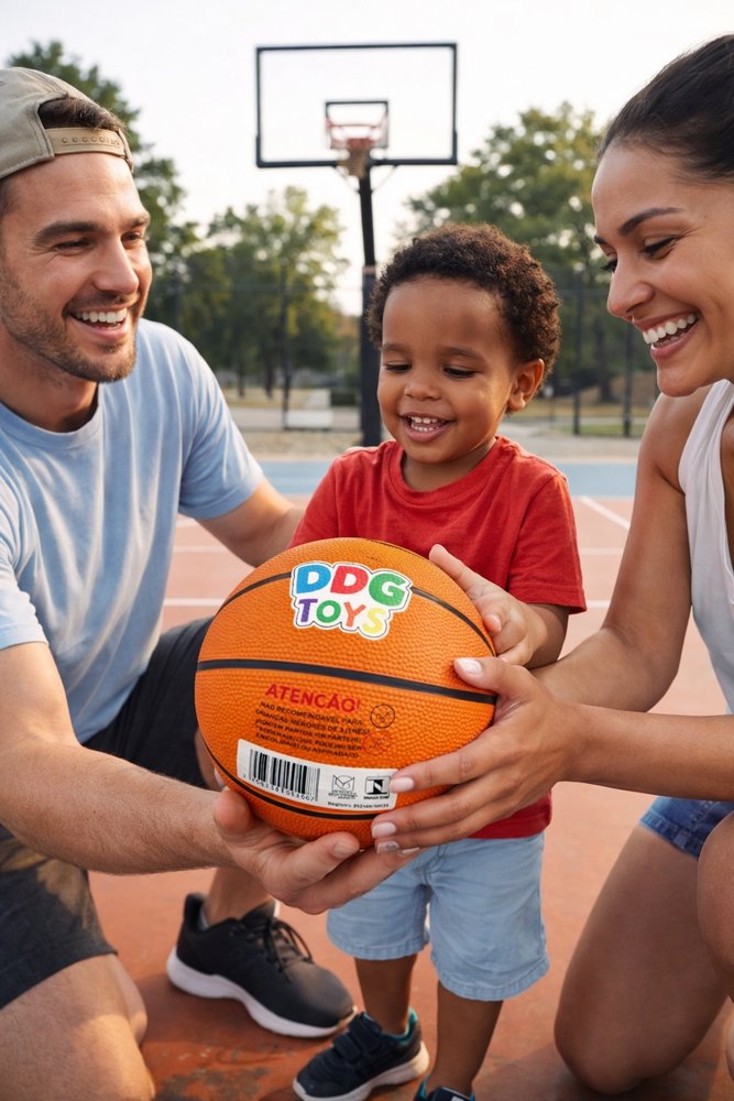 Bola De Basquete Infantil Texturizada Para Esporte - Imagem 2