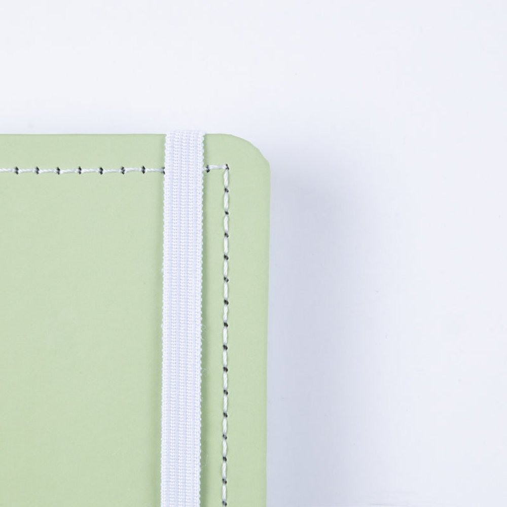 Caderno Pistache Disko Médio M Capa Dura Disco Reposicionável - Imagem 4