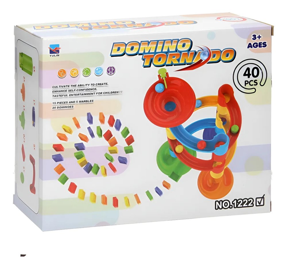 Brinquedo Labirinto Tornado Pista Multicolorido - Imagem 4