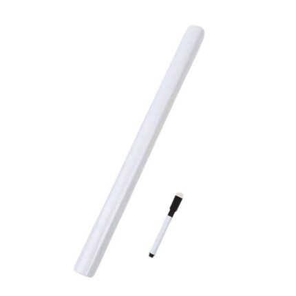 Papel de Parede Adesivo PVC Quadro Branco 2 Metros para Escrita com Marcador Preto