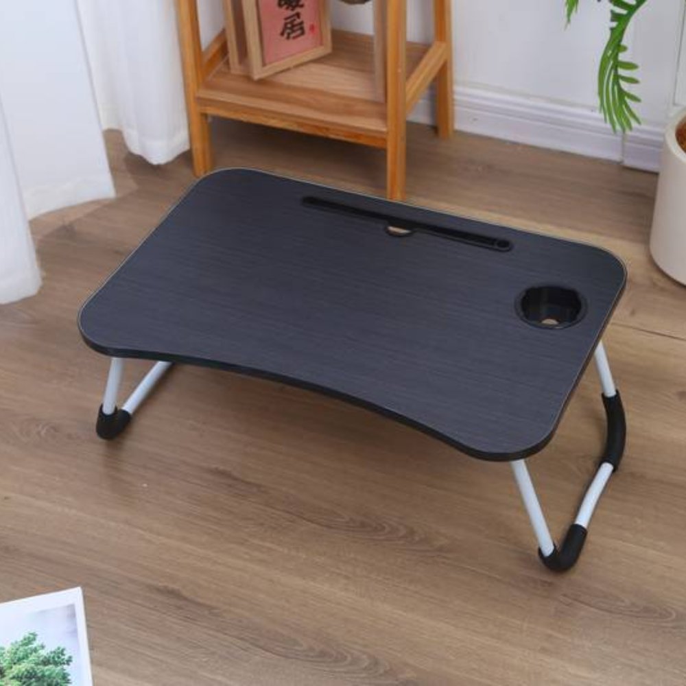 Mesa Notebook Multiuso Sortido com Regulagem Altura e Inclinação Dobrável para Escritório e Estudo - Imagem 5