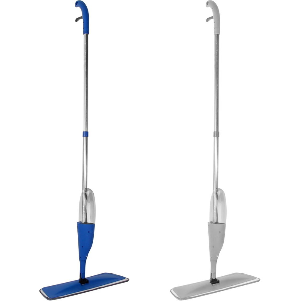 Mop Spray com Reservatório 360° Rotação Rápida Cabo Ajustável para Limpeza Eficiente Sortido - Imagem 2