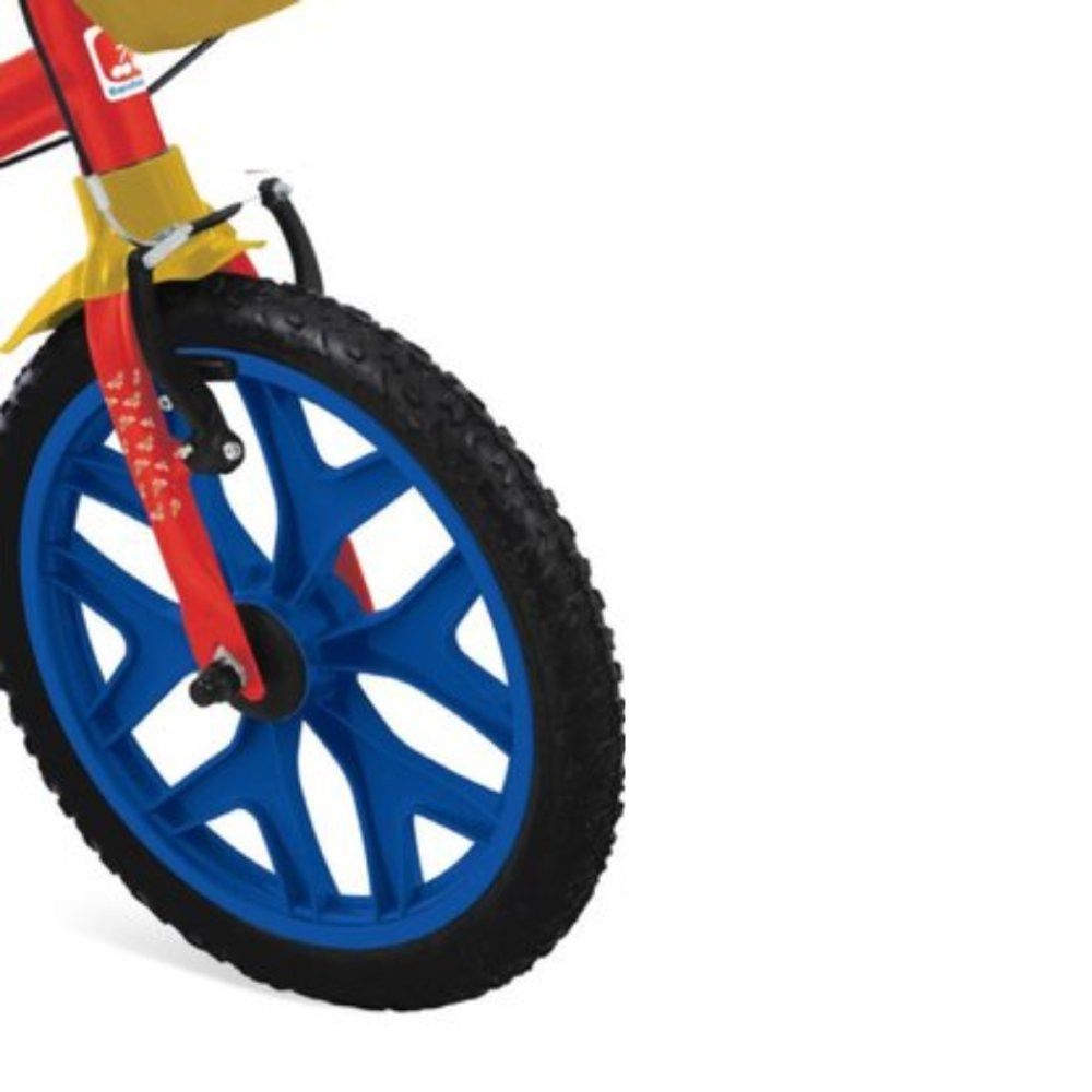Bicicleta Infantil Mulher Maravilha Aro 16 Aro 16 Freio V-Brake Quadro Aço Rosa