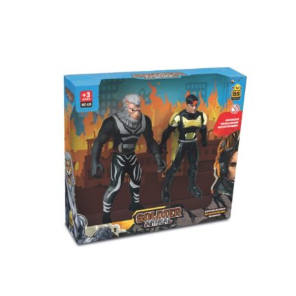 Kit Brinquedo Infantil Super Herói Animal War Com 5 Peças Coloridas Resistentes e Educativas