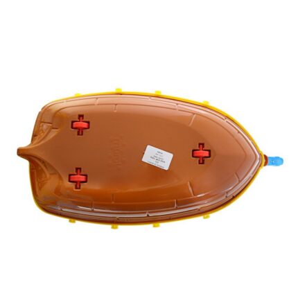 Barco Pirata Infantil com Rodinhas Brinquedo de Madeira para Crianças Decoração Quarto