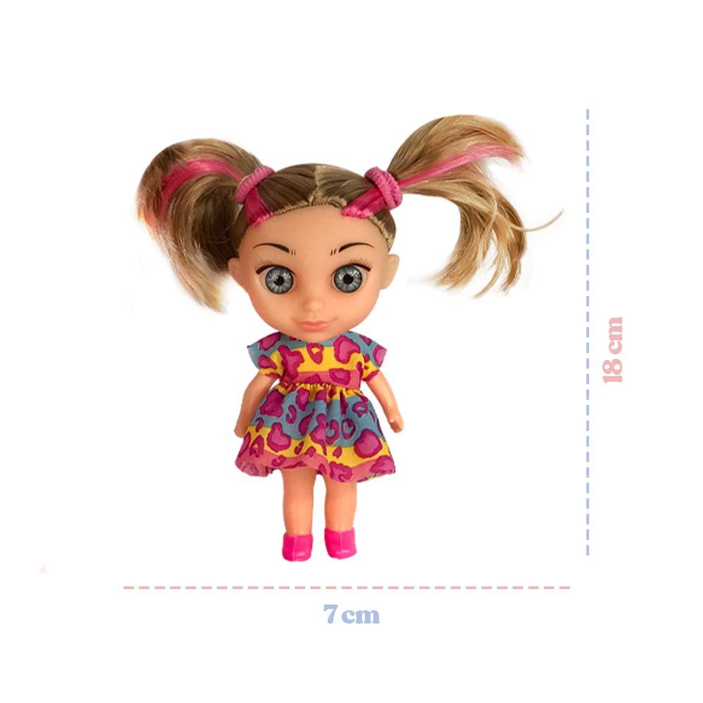 Boneca Juju Mommy Mamãe e Filhinha com Acessórios - Brinquedo Infantil com Roupas e Itens Decorativos - Imagem 2