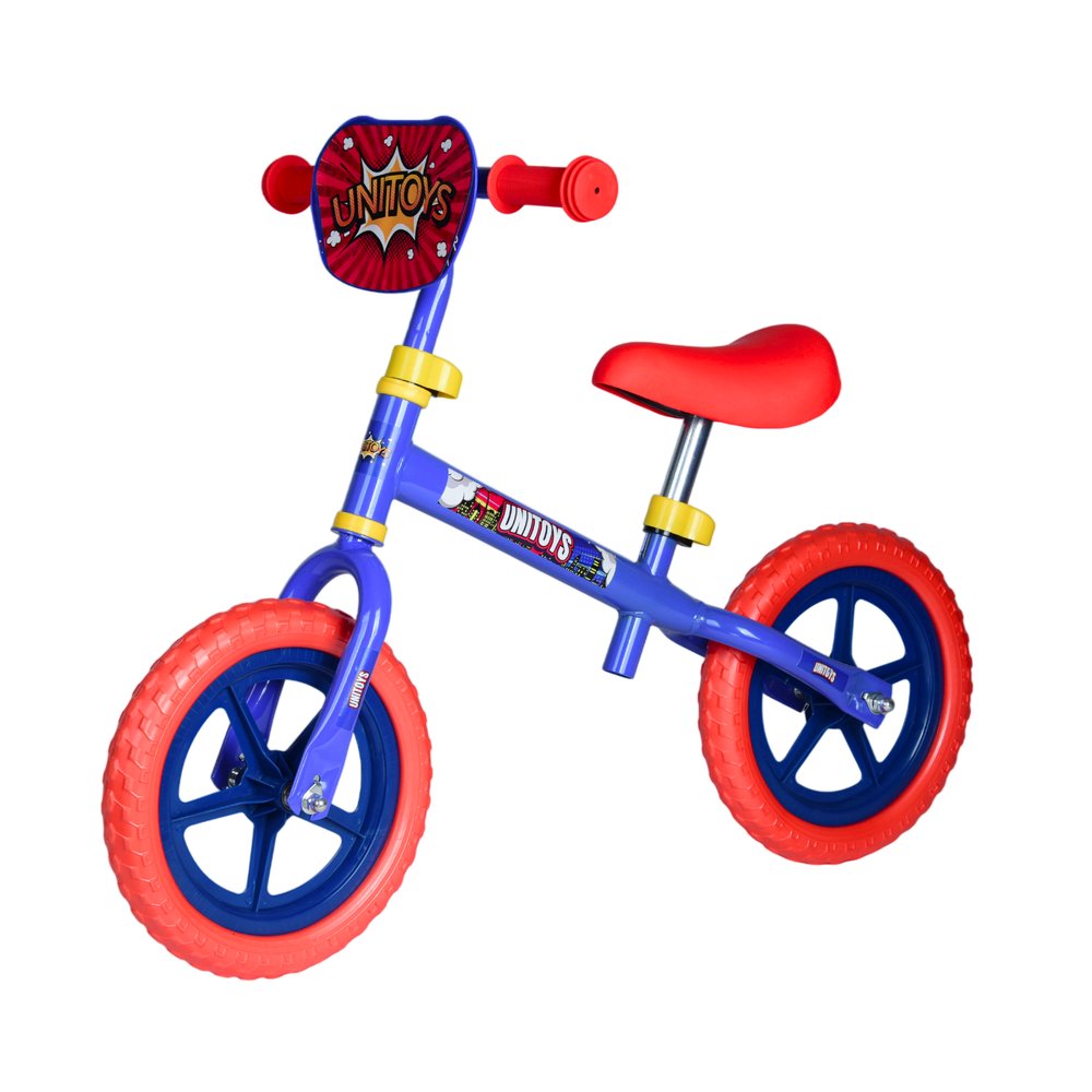 Bicicleta De Equilíbrio Infantil Sem Pedal - Azul - Imagem 3