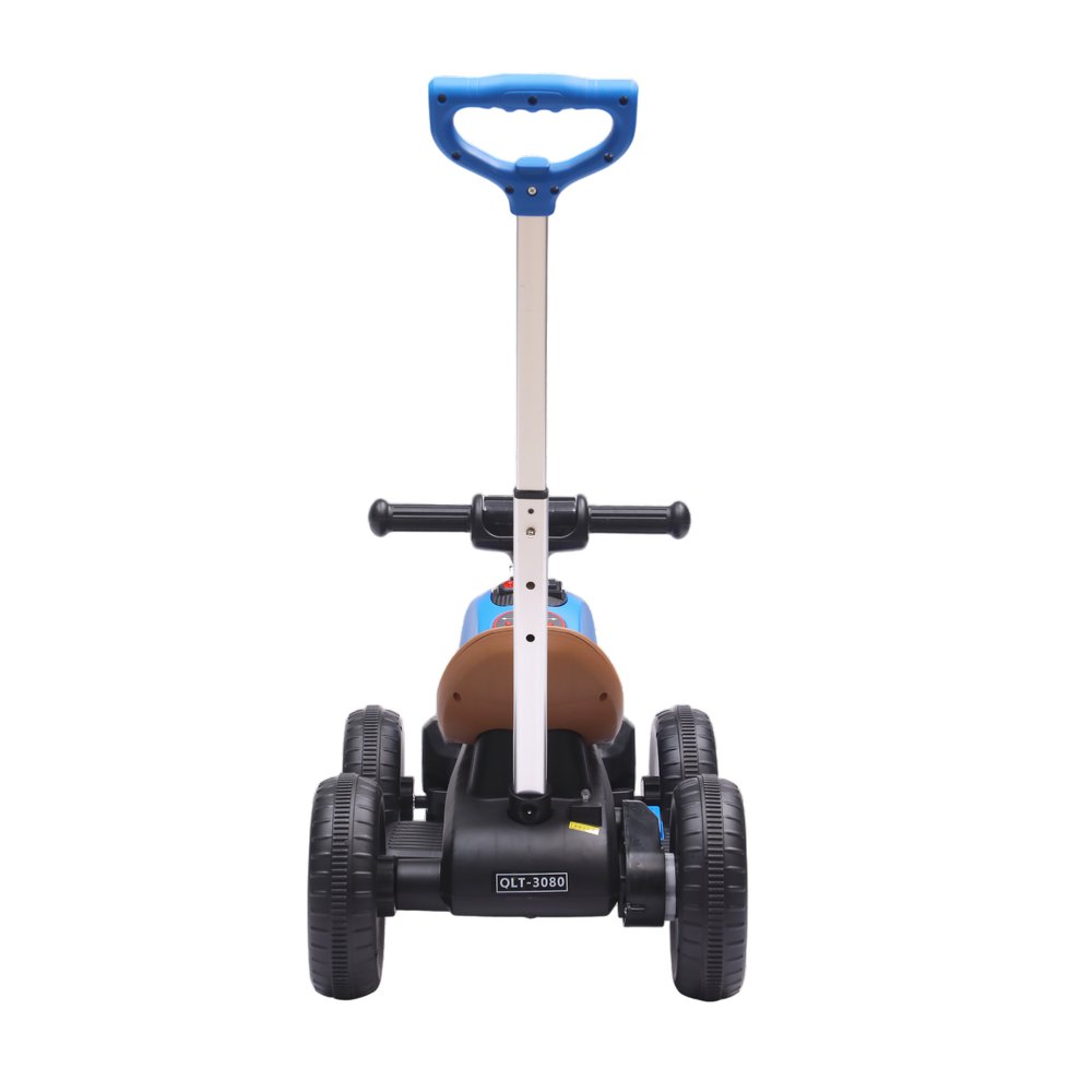 Moto Eletrica Infantil com Empurrador - Imagem 3