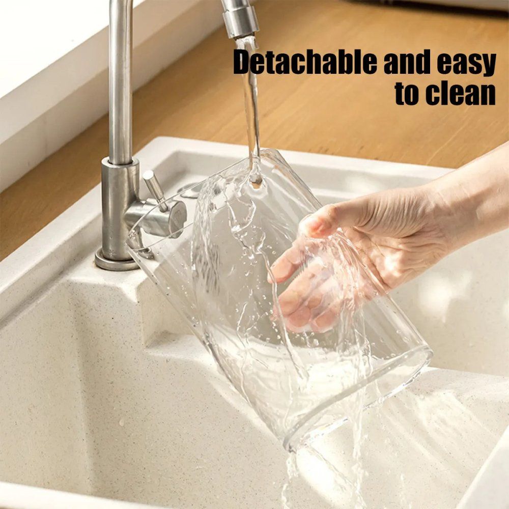 Dispenser Multiuso 2000ml Transparente com Bico Dosador para Cozinha Banheiro Escritório - Imagem 14
