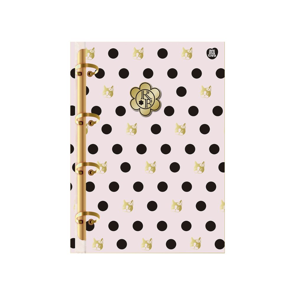 Caderno Argolado Rebecca Bonbon 160 Folhas Sortido Escolar Organizador Material Escolar - Imagem 5