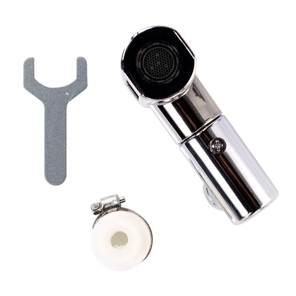 Extensor Giratório para Torneira 360 Graus Ajustável Metal Cromado Econômico Água - Imagem 5