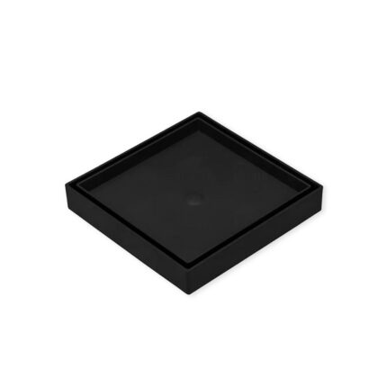 Ralo 10x10 Oculto Seca Piso por Porcelanato Inteligente Preto Antifluxo Antiodor