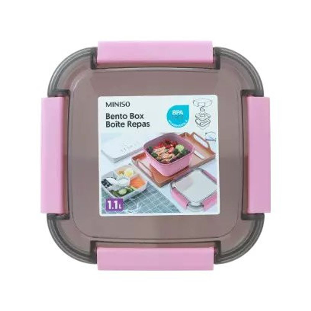 Kit Saladeira 2 Níveis com Talher 1,1L Rosa - Saladeiras para Salada Multiuso com Divisórias e Utensílio - Imagem 4