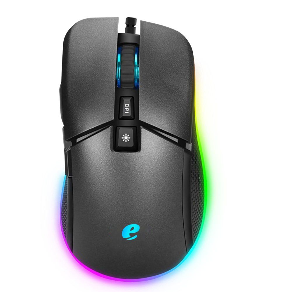 Mouse Óptico com Fio para Computador Modelo USB Preto 1600 DPI Conforto e Precisão - Imagem 6