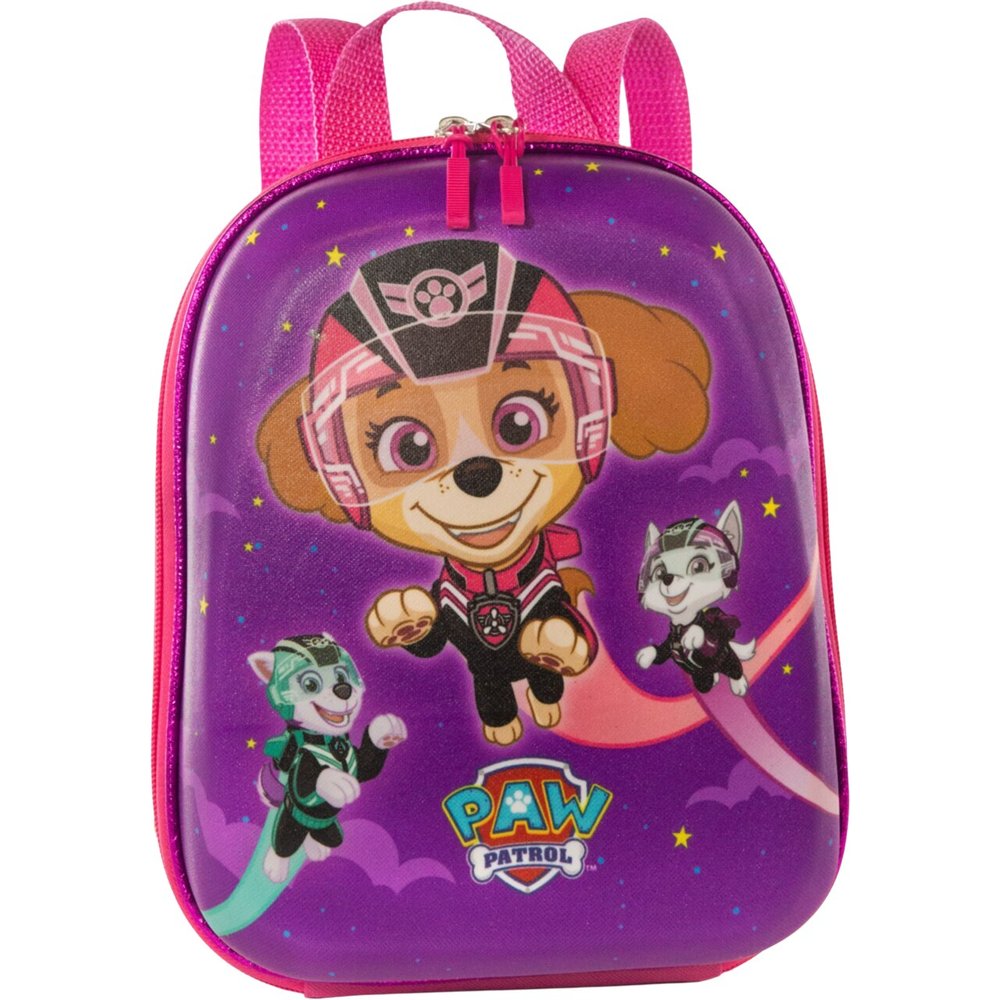 Mochila Infantil Patrulha Canina Tamanho P Roxa Resistente Escolar Infantil - Imagem 2