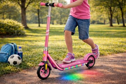 Patinete Elétrico Infantil - Rosa