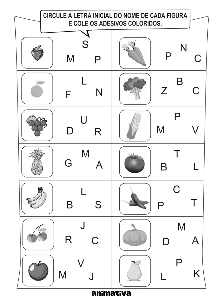 Caderno Atividades Educativas 16 Folhas Escolar Animativa Material Didatico Infantil - Imagem 2