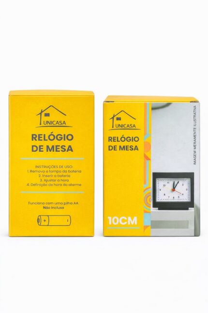 RELOGIO DE MESA 10CM