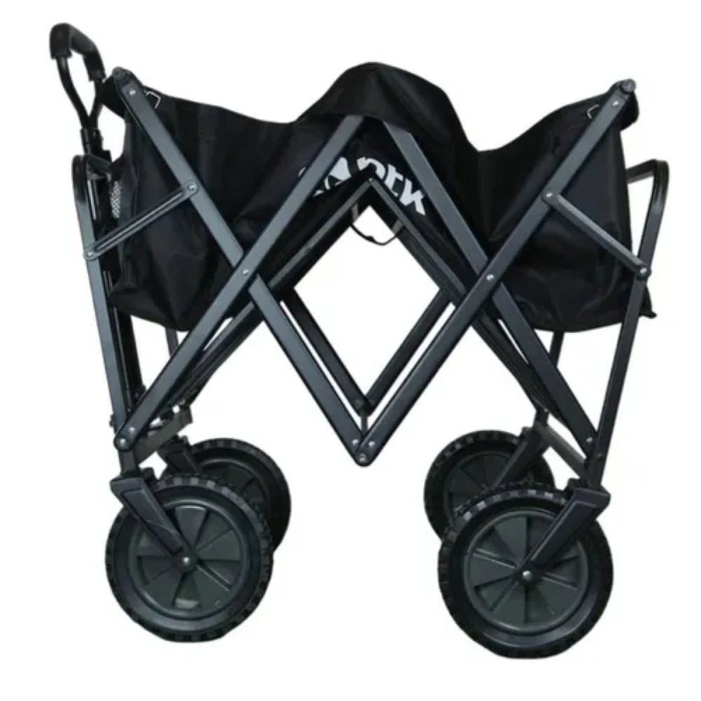 Carrinho Dobrável Wagon Aço Resistente até 80kg Transporte Prático Portátil - Imagem 6