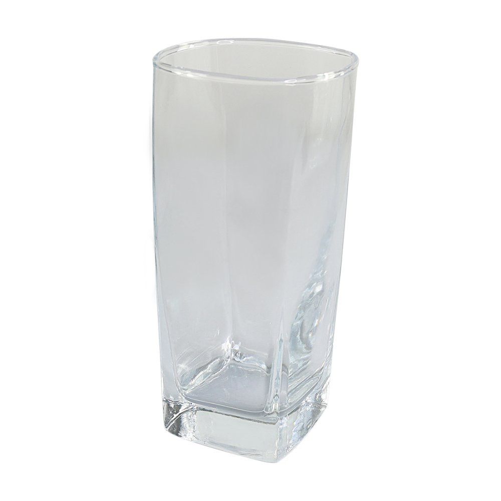 Jogo 6 Copos Quadrado Texas Vidro 290ml