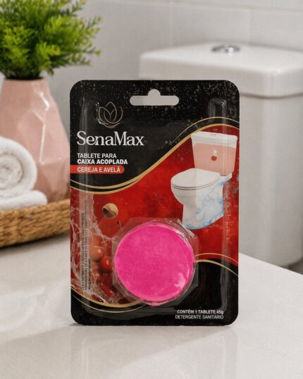 Tablete Detergente Sanitário - Cereja e Avelã