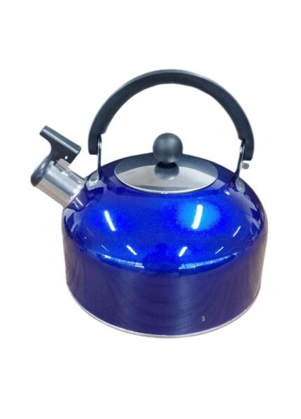 Chaleira Inox 2,5 Litros com Apito Antiaderente Fogão Gás e Indução Sortida