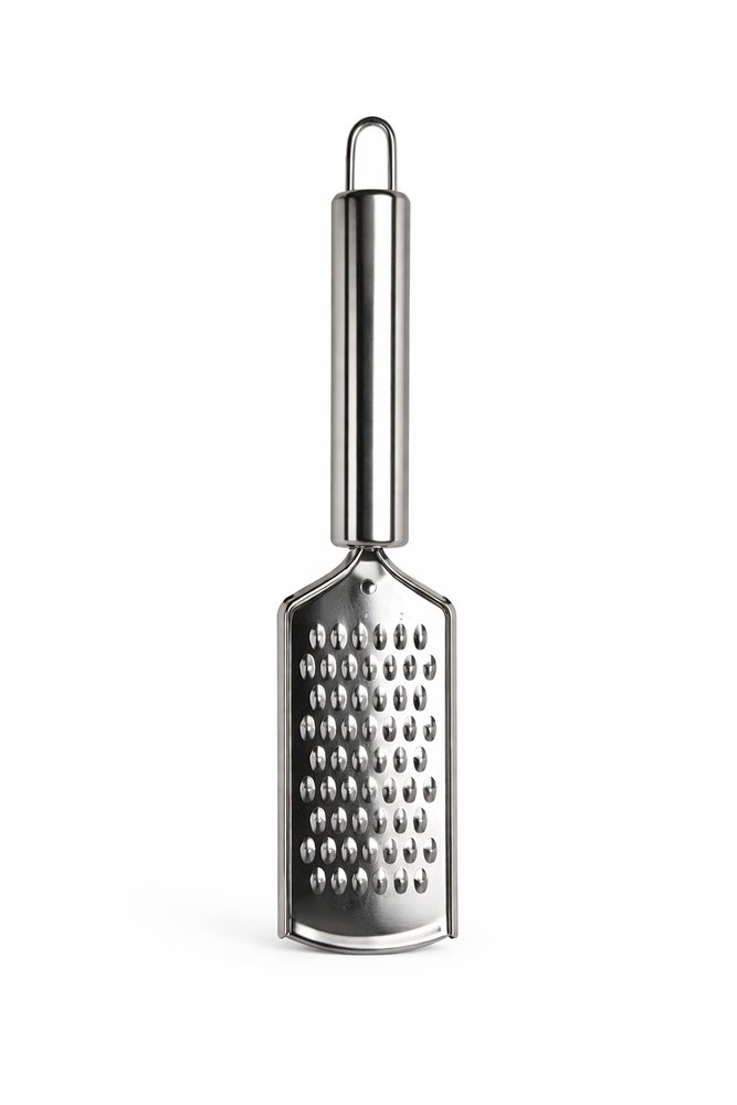 Ralador Inox 24cm Aço Inoxidável Manual Cozinha Queijo Legumes Resistente Durável