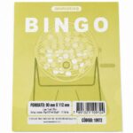 Cartela de Bingo 96 Folhas  - Amarela