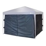 Parede para Gazebo em Poliéster Cinza Resistente Impermeável Tecido 3x3m Fácil Instalação - Imagem 2