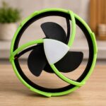 Mini Ventilador de Barraca Luz de LED com USB - Imagem 3