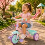 Triciclo Infantil com Pedais e Cestinha - Imagem 4