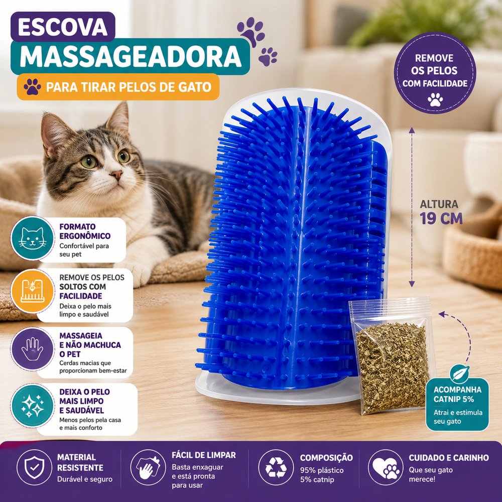 894090_prep_1779764870763_4-1.jpg Escova Massageadora Para Gatos com Catnip - Azul - Imagem 1