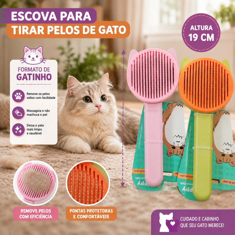 894182_prep_1779754071619_4-1.jpg Escova Formato Gato para Remoção Pelo - Sortido - Imagem 1
