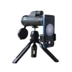 Luneta Telescópica Pocket Range Preta Compacta Zoom 25x 42mm Alta Definição para Observação